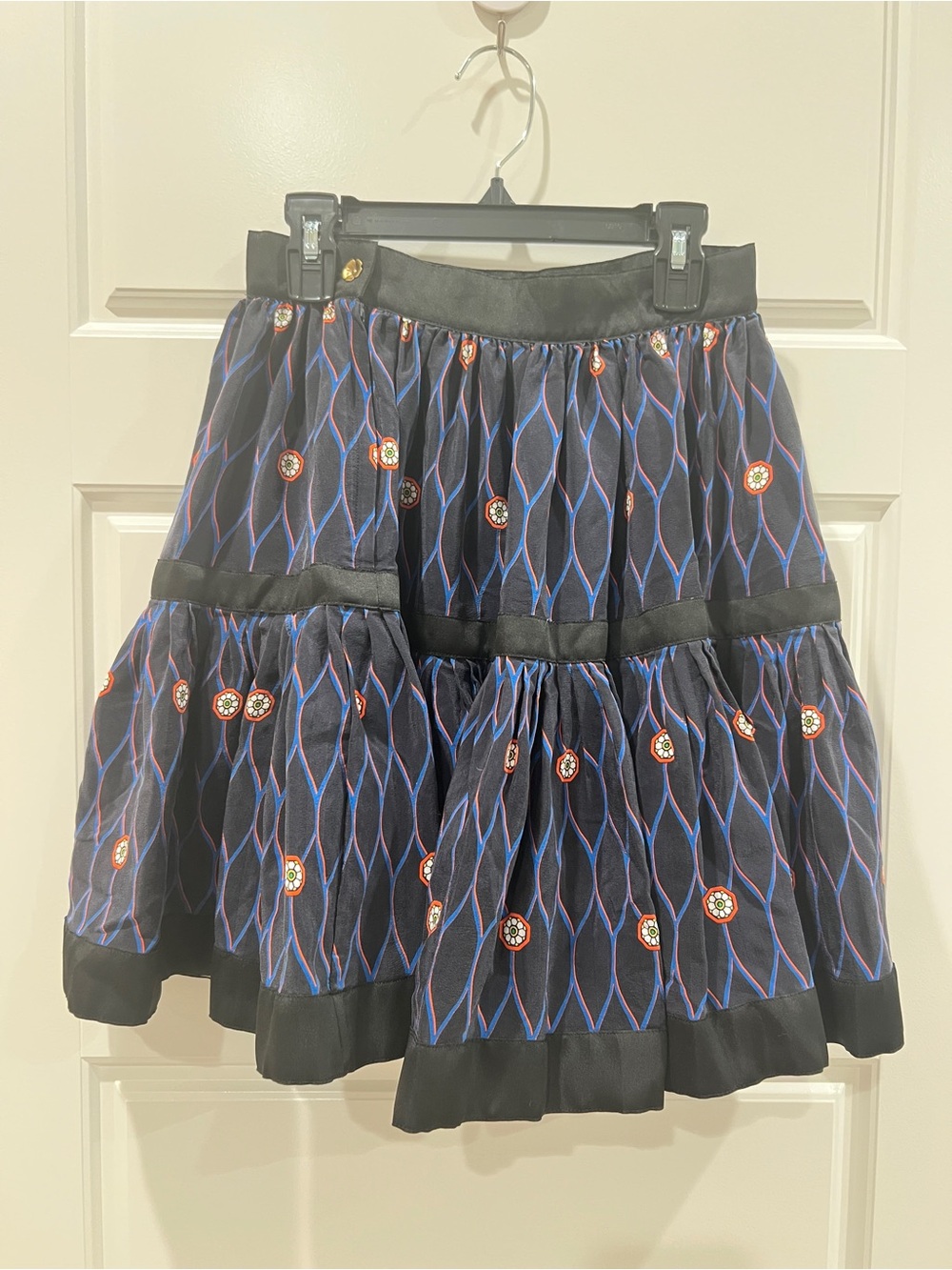 KENZO x H&M Silk Mini Skirt Size 2